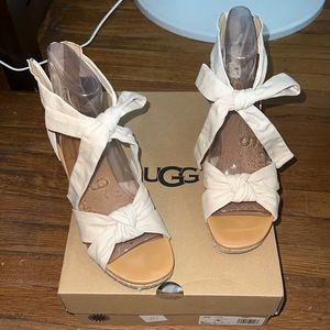 Ugg wedges size 9 worn twice